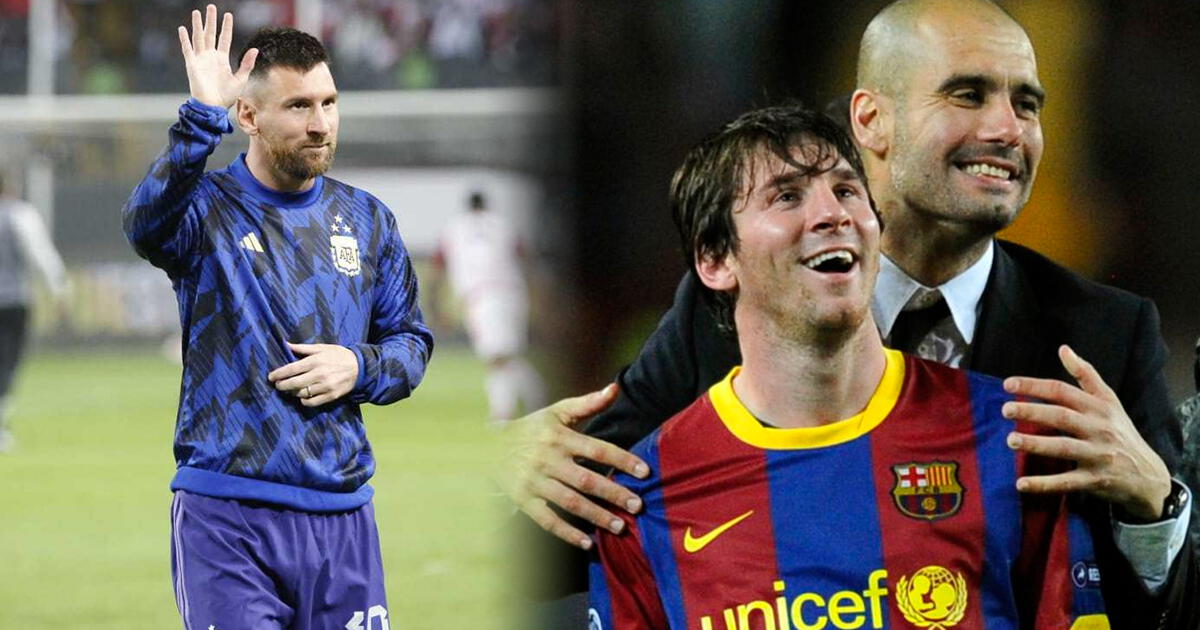 Lionel Messi comparó a Argentina con el Barcelona de Guardiola tras vencer a Perú
