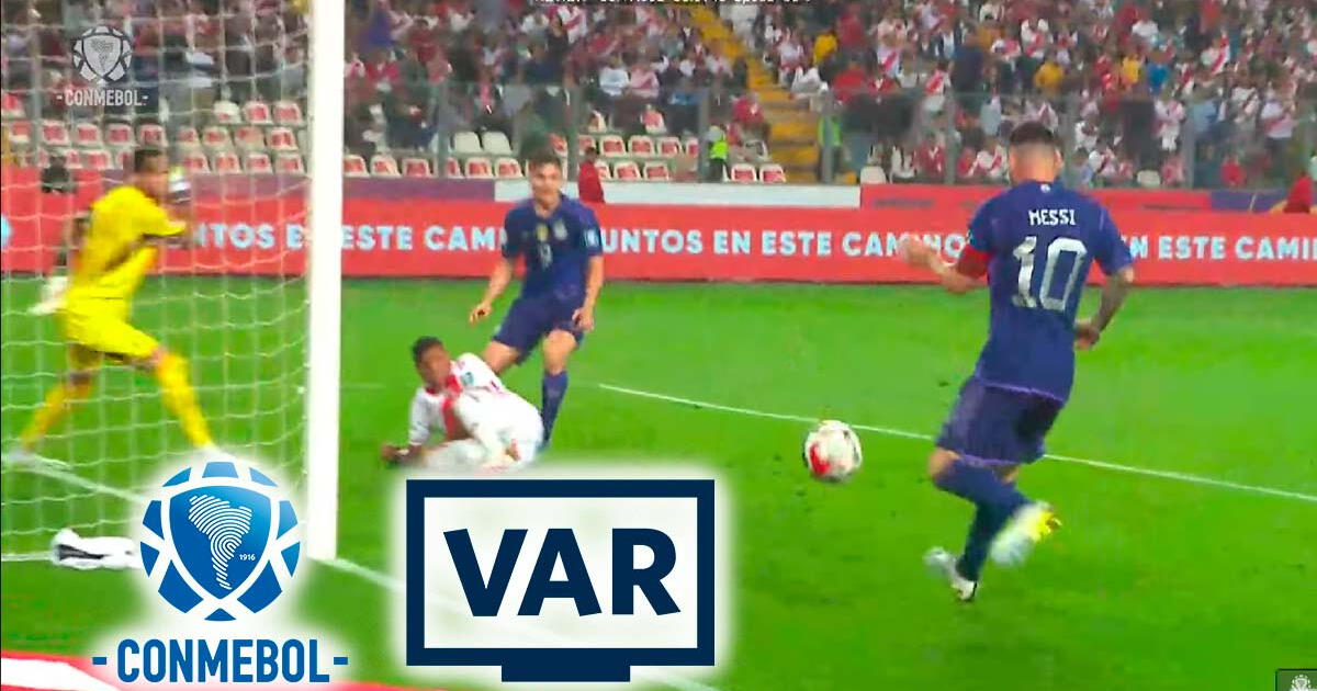 CONMEBOL difundió los audios del VAR y explicó porque se anuló el tercer gol de Messi
