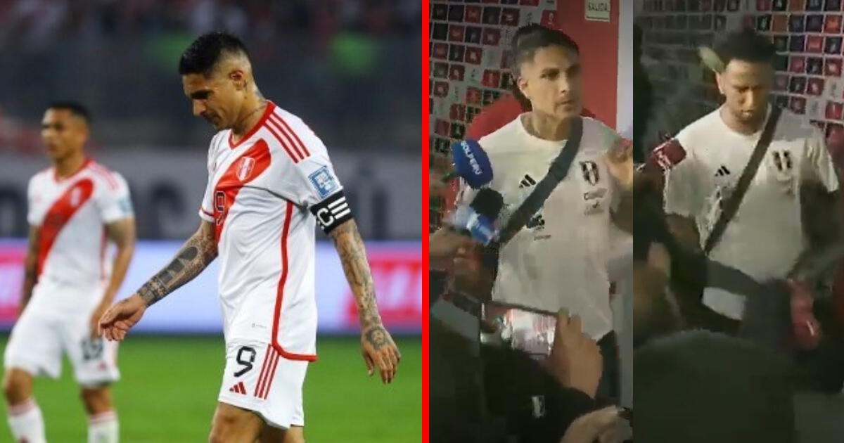 Without saying anything! That's how the Peruvian national team retired after their defeat against Argentina.