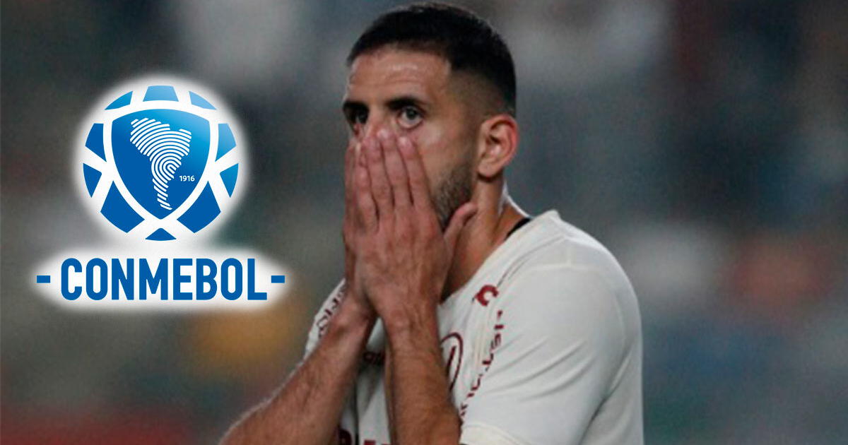 Universitario was sanctioned by CONMEBOL due to infractions in the Sudamericana match.