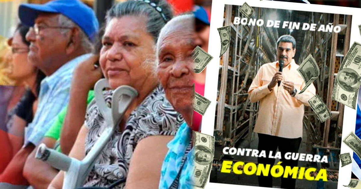 Bono Fin de Año para pensionados IVSS: COBRA 20 DÓLARES vía Patria