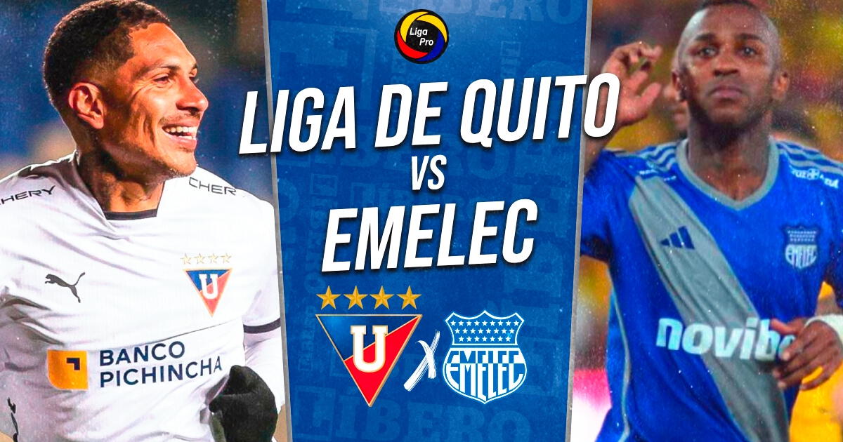 Liga de Quito vs. Emelec LIVE via GOLTV: suspended due to rain