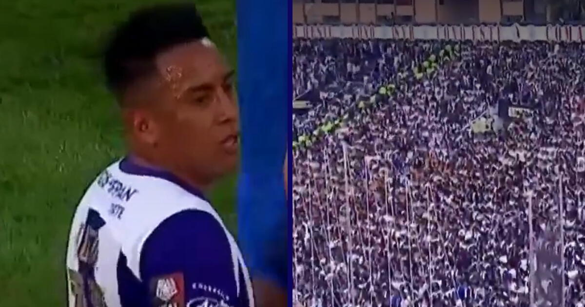 Alianza Lima fans lashed out at Christian Cueva after the draw at Matute.