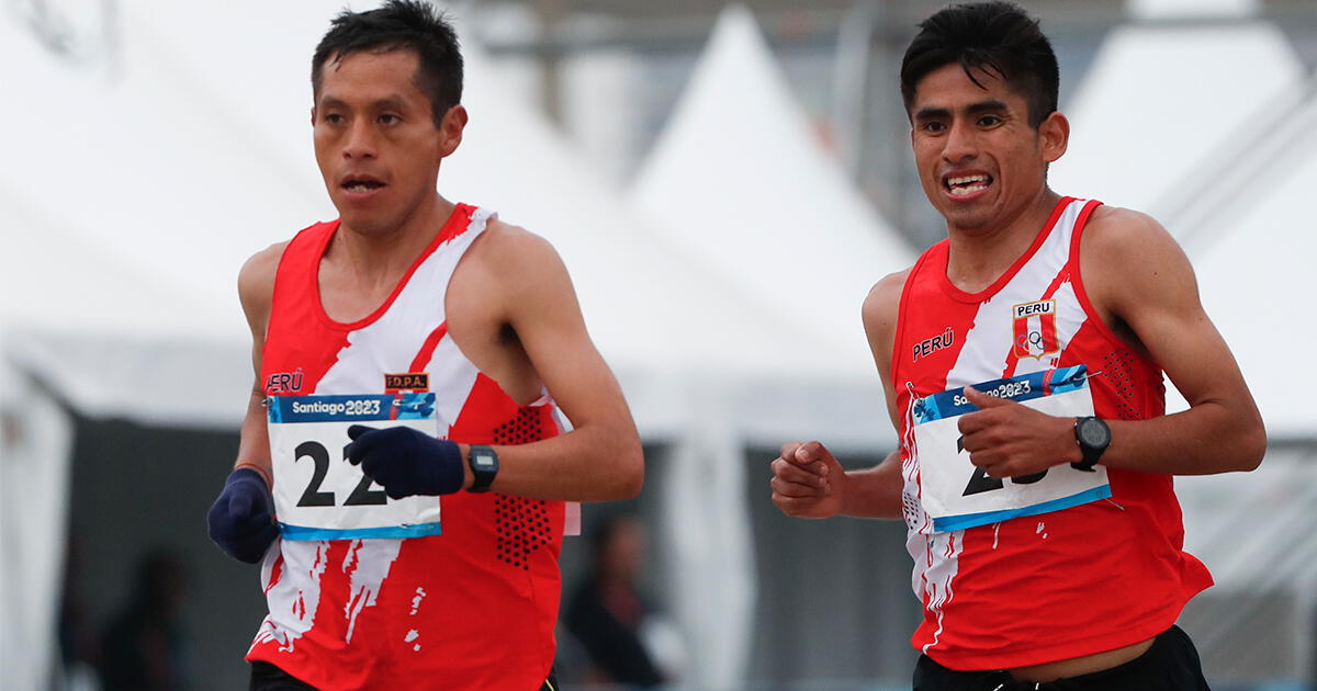 ¡Primer oro para Perú! Cristhian Pacheco se consagró en la maratón de Santiago 2023