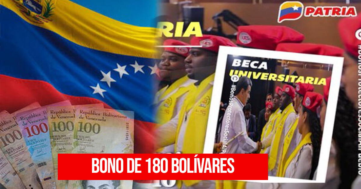 Bono de 180 bolívares para COBRAR HOY vía Patria: guía completa del pago