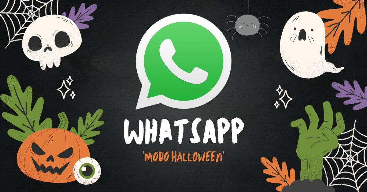 WhatsApp 2023: ¿cómo activar el 'Modo Halloween' por el Día de las Brujas?