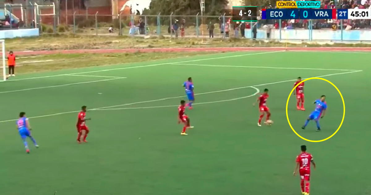 Reimond Manco shone with a 'disdainful pass' in his debut with Ecosem in Copa Peru.