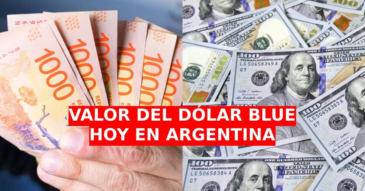 Cotización del dólar Blue HOY lunes 23 de octubre en Argentina: valor post elecciones