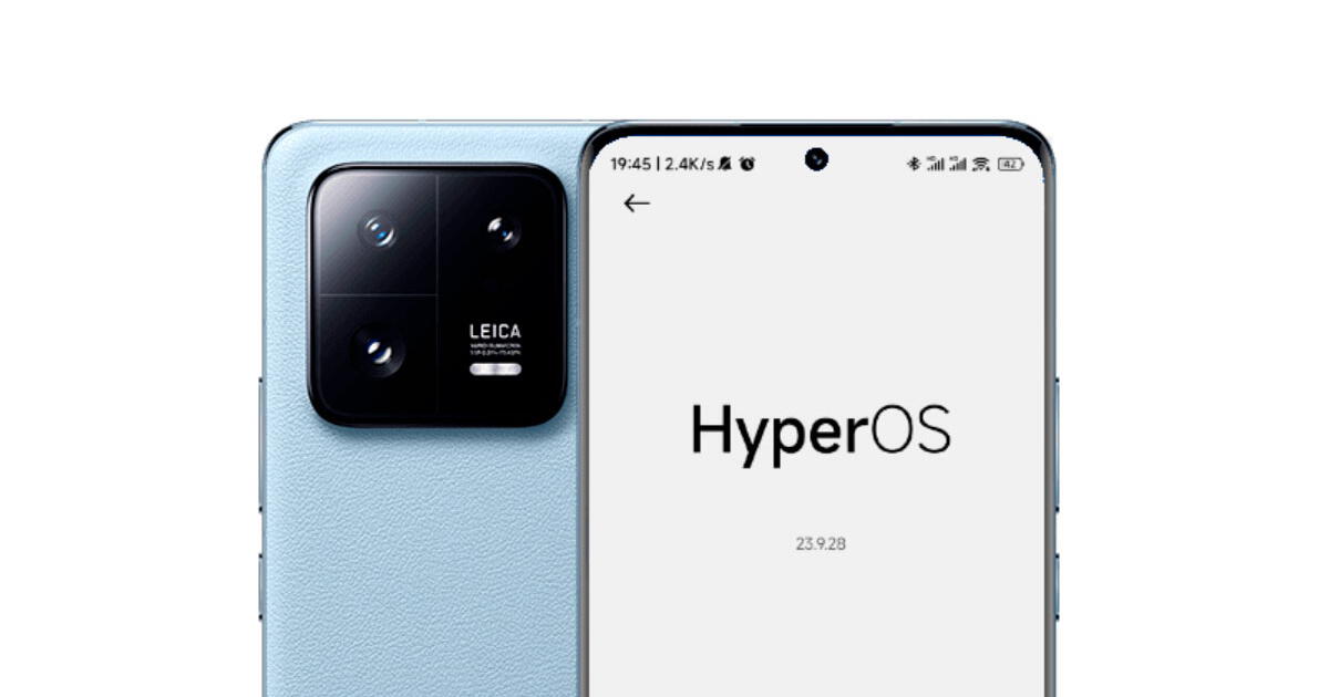 HyperOS: cuándo sale y qué teléfonos Xiaomi serán compatibles con el nuevo sistema operativo