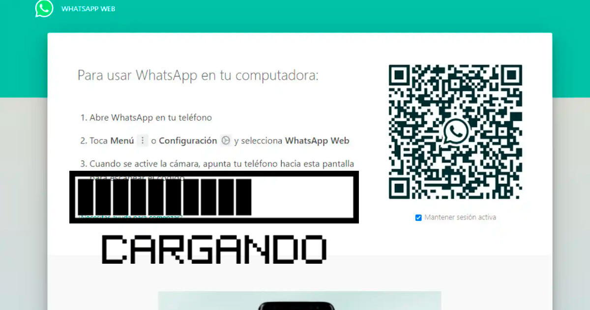 ¿Qué hacer si el WhatsApp Web no carga pese a escanear el código QR? Guía para solucionar error