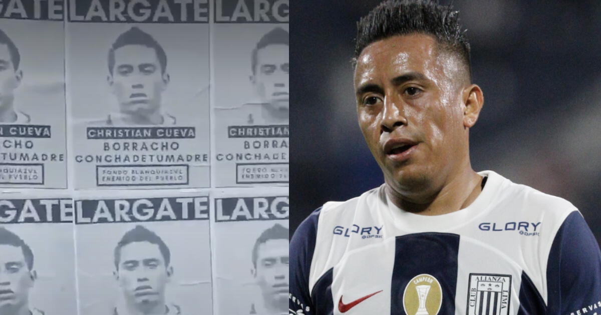 Alianza Lima fans demand Cueva's immediate departure with signs: 