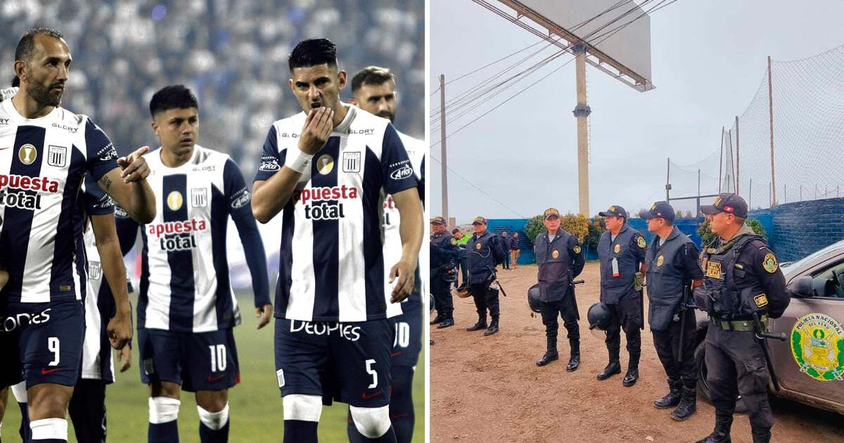 Take precautions! Alianza Lima requests police protection for their training sessions in Lurin.