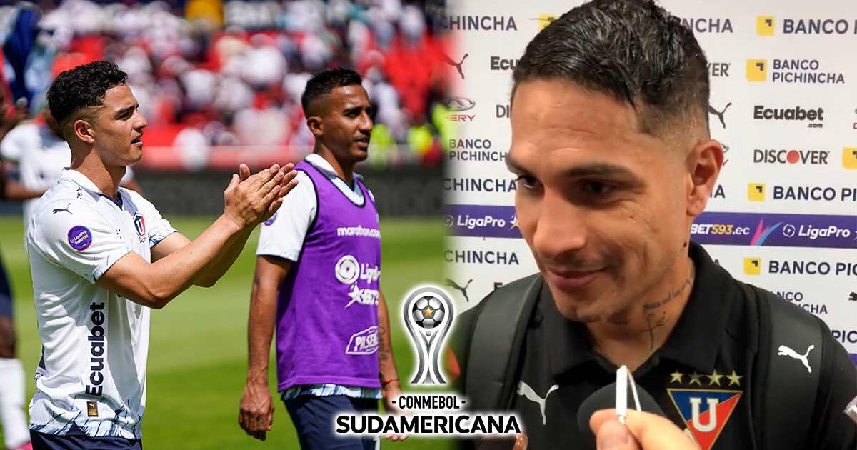Guerrero advised LDU's team to not be nervous in the Sudamericana final.