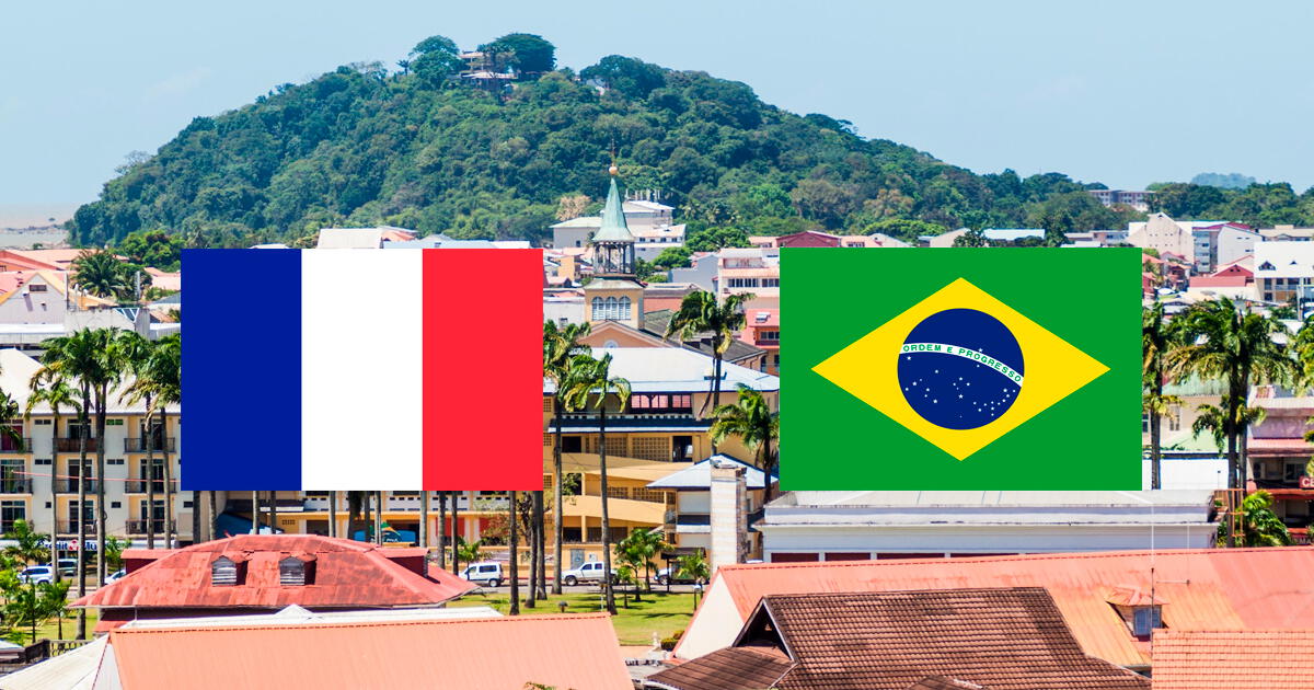 ¿Sabías que existe territorio europeo que comparte la frontera más grande con Brasil?