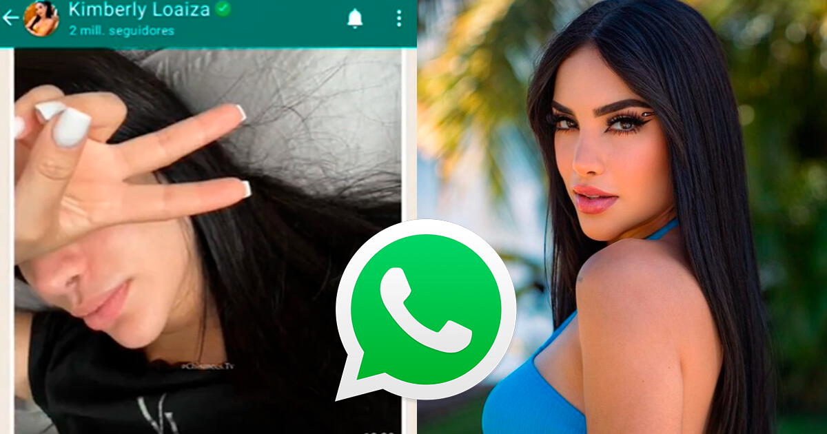 Kimberly Loaiza's WhatsApp Channel: Official LINK to chat with the Mexican influencer.