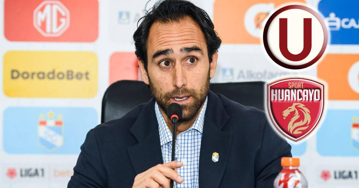 Joel Raffo left a singular request to Sport Huancayo prior to the match against Universitario.