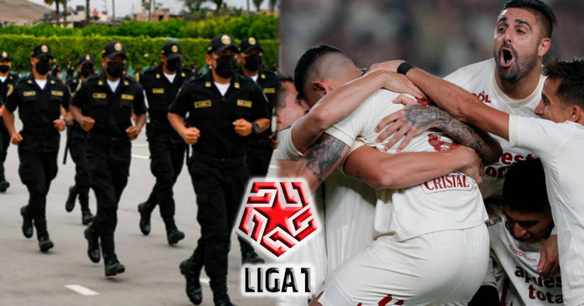 The National Police approved the presence of nearly 60,000 fans at the Universitario vs. Huancayo match.