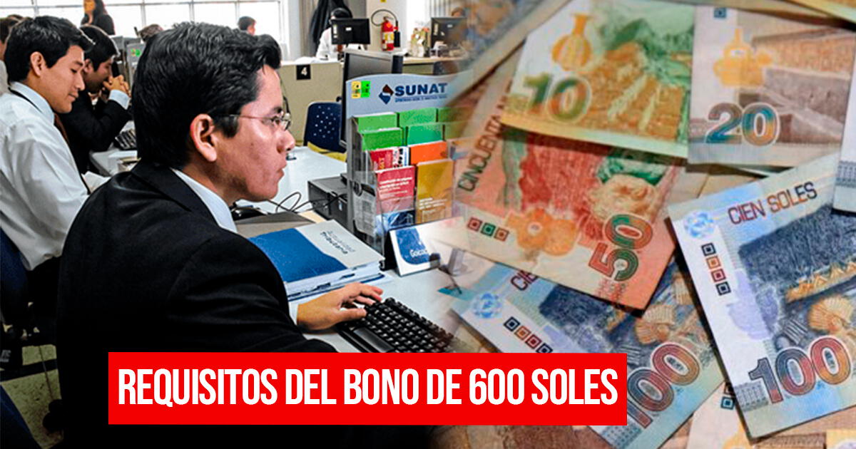 Requirements to claim the 600 soles Bonus from the public sector in Peru.