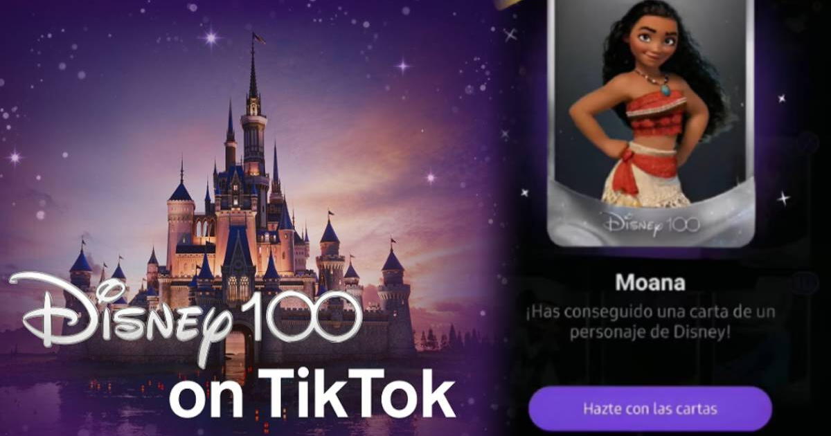 Disney 100 en TikTok: conoce AQUÍ el filtro que te permitirá obtener la carta de Moana