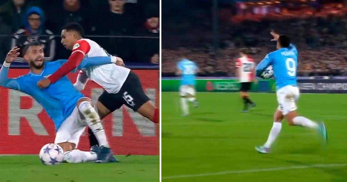 Marcos López regaló un insólito penal a Lazio que aprovechó y marcó ante Feyenoord 