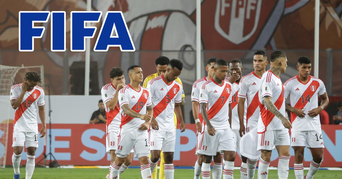 Selección peruana cayó cuatro posiciones en el ranking FIFA tras fecha 3 y 4 de Eliminatorias 2026