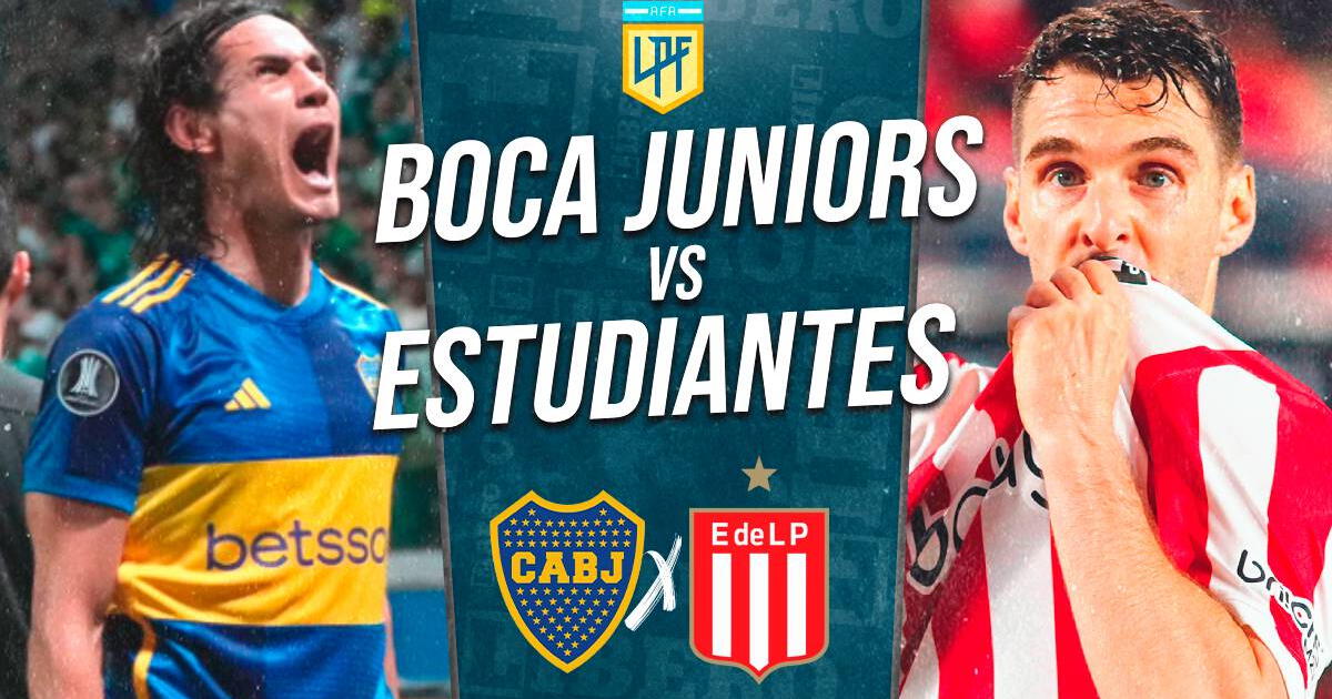 Boca Juniors vs. Estudiantes EN VIVO por Copa de la Liga fecha, a qué