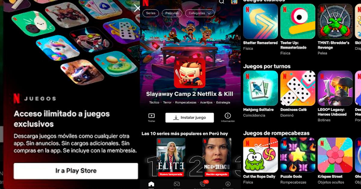 Netflix Games: guía para instalar y jugar GRATIS los videojuegos este 2023