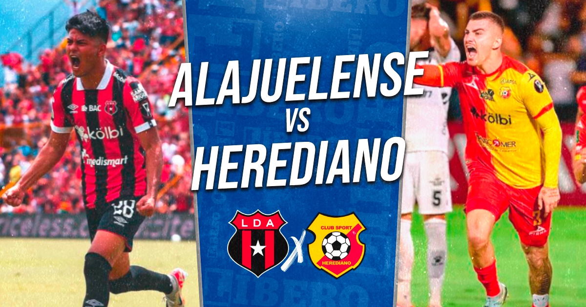 Alajuelense vs Herediano EN VIVO por Liga Promerica: horario y dónde ver partido