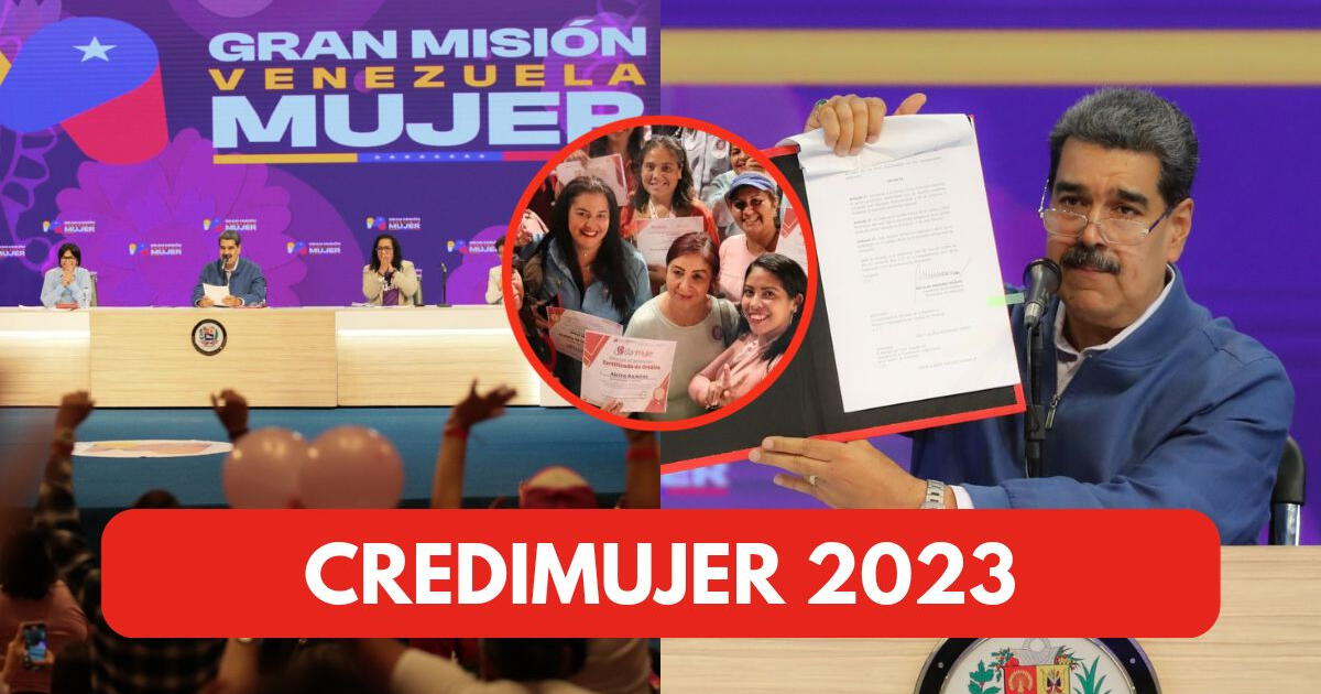 Credimujer 2023: ¿Cómo acceder al beneficio anunciado por Maduro con 5 simples pasos?