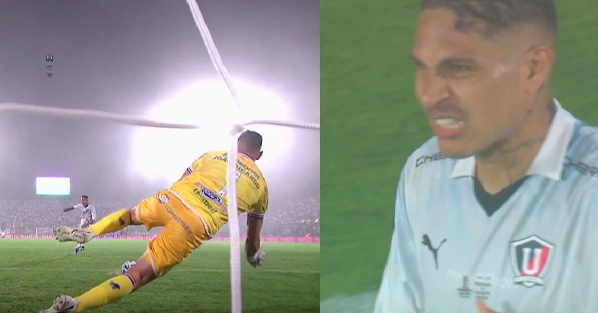 Paolo Guerrero erró el primer penal de Liga de Quito ante Fortaleza
