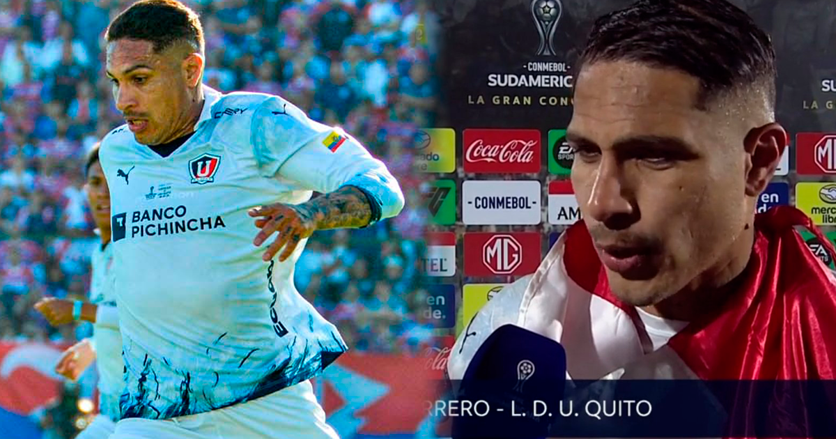 ¿Cuántos títulos tiene Paolo Guerrero tras ganar la Copa Sudamericana con Liga de Quito?