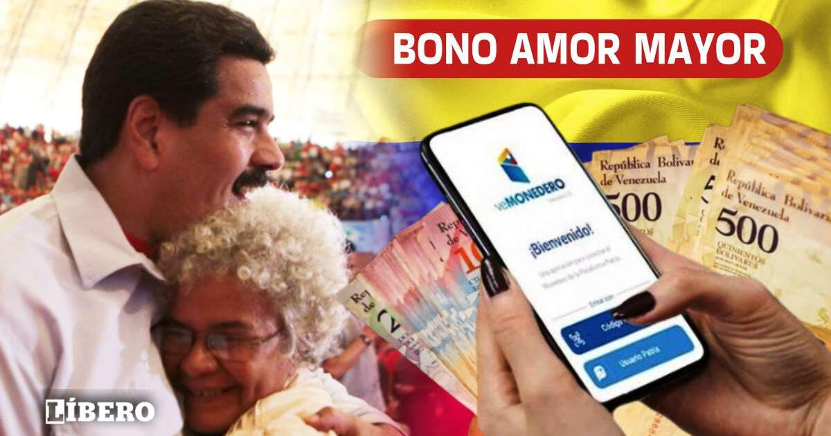 Bono Amor Mayor, noviembre 2023: ¿Cuándo llega el NUEVO MONTO al Monedero Patria?