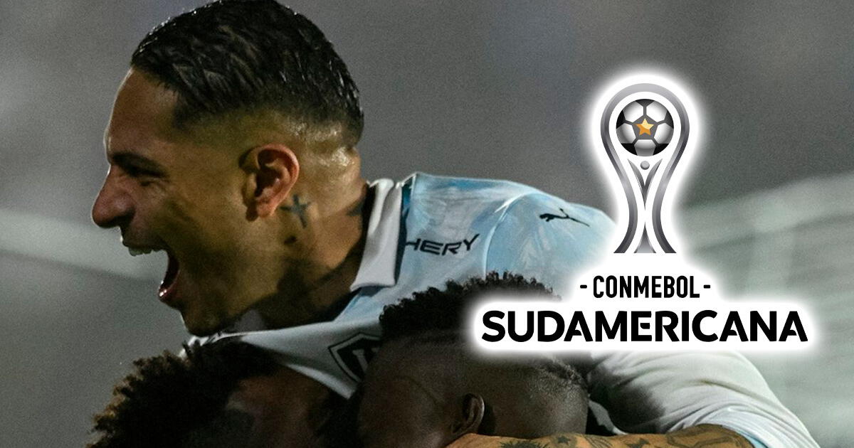 Paolo Guerrero and his impressive value after being champion of the Copa Sudamericana.