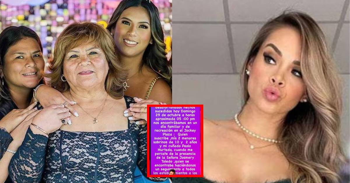 Hermana de Rosa Fuentes denuncia hostigamiento de Jossmery tras confuso incidente