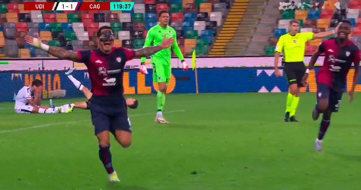 Gianluca Lapadula anotó agónico gol para Cagliari en la Copa Italia 