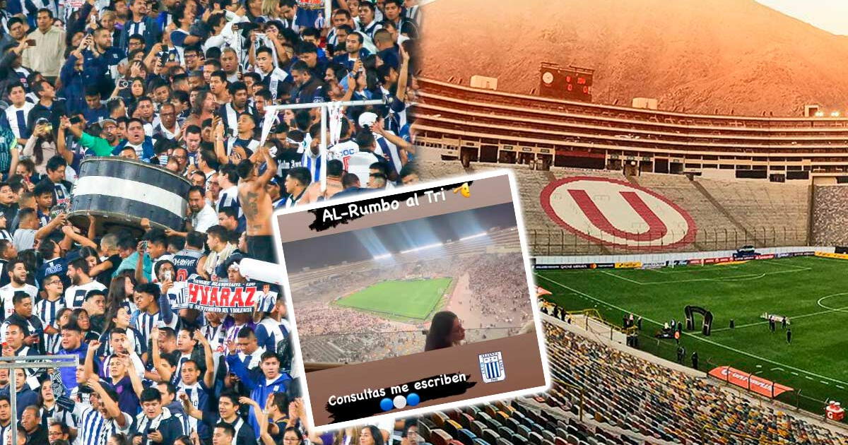 They leak alleged photograph that would reveal presence of Alianza Lima fans at the Monumental.