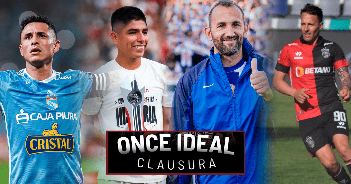 With 4 players from Universitario and 3 from Alianza Lima: get to know the ideal starting eleven of the Clausura Tournament 2023.