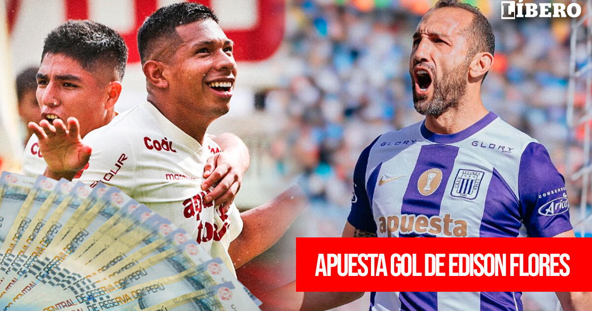 Edison Flores' goal against Alianza in the first final is worth an unmissable bet at home.