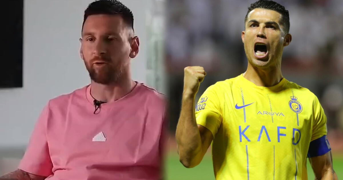 Messi moved by describing his rivalry with Cristiano Ronaldo: 