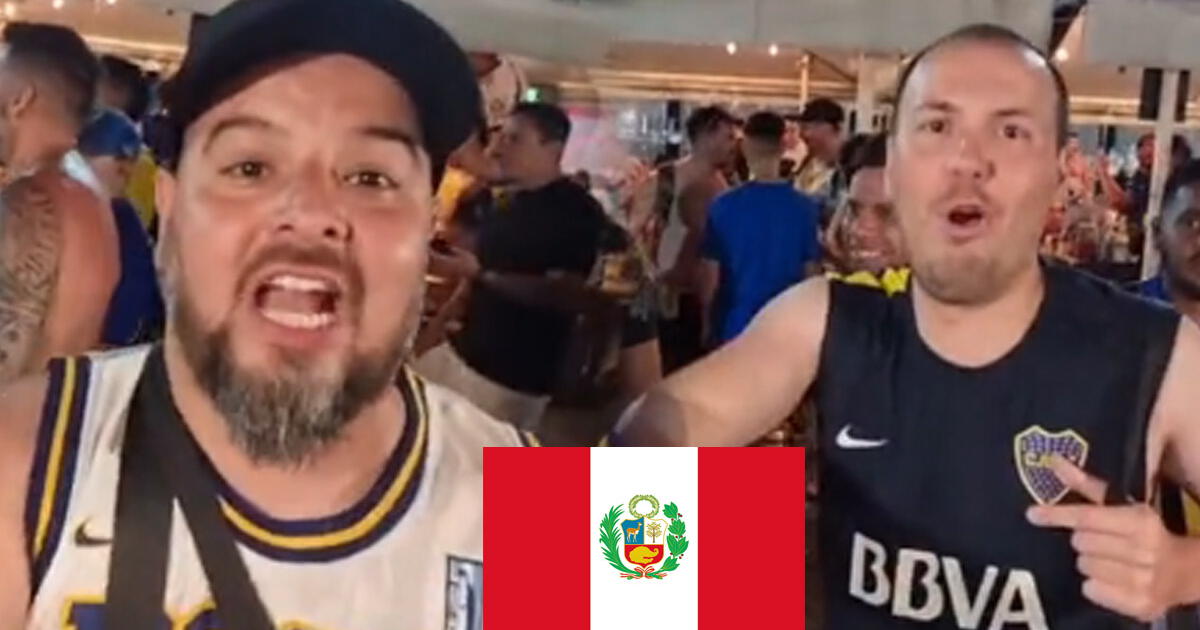Hinchas de Boca ven a peruano en Río de Janeiro y tienen emotiva reacción: 