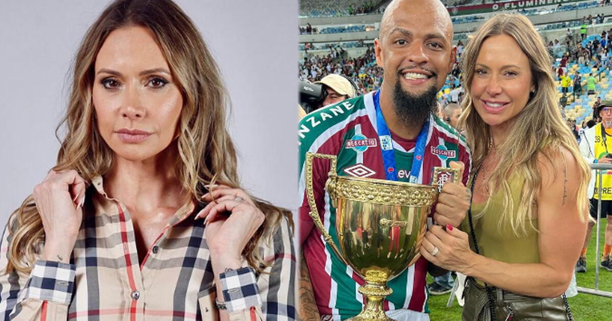 ¿Quién es la esposa de Felipe Melo, campeón de la Copa Libertadores 2023 con Fluminense?