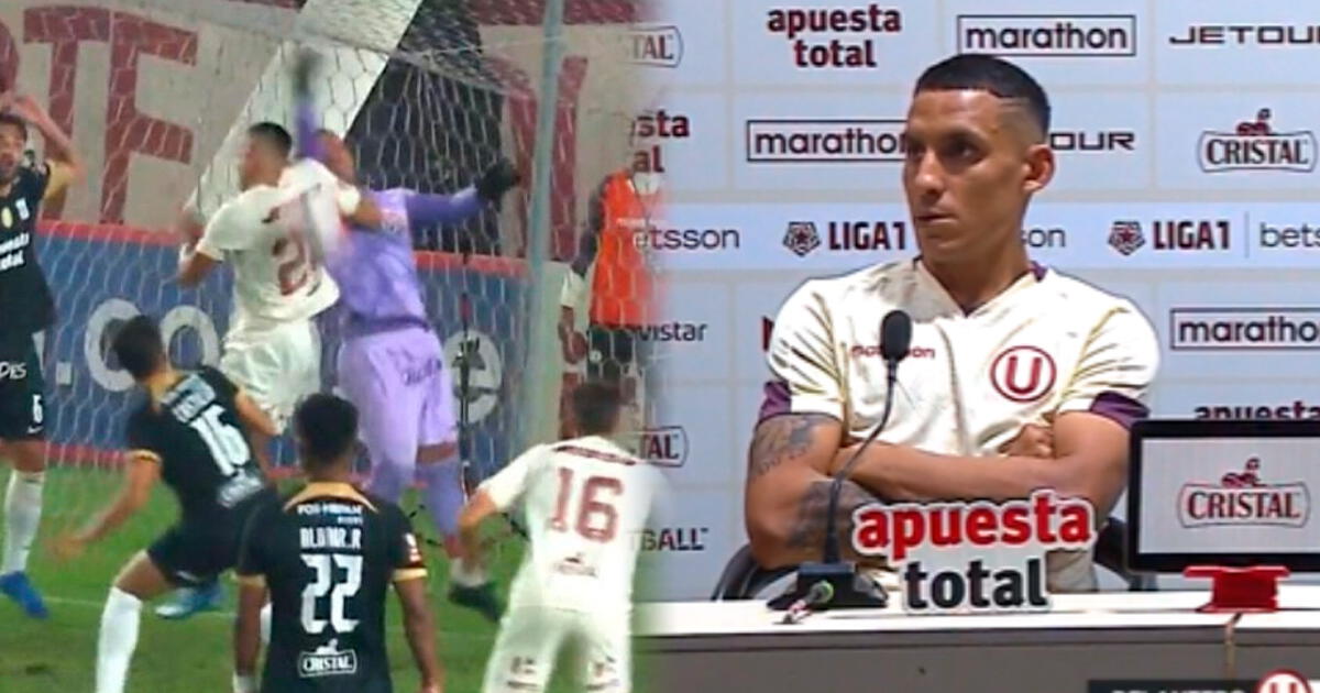 Valera reveló su sentir luego que el árbitro anulara su gol ante Alianza: 