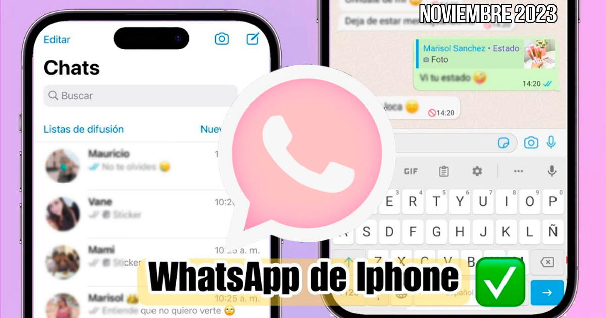 WhatsApp estilo iPhone 2023: descarga AQUÍ la versión de noviembre para Android