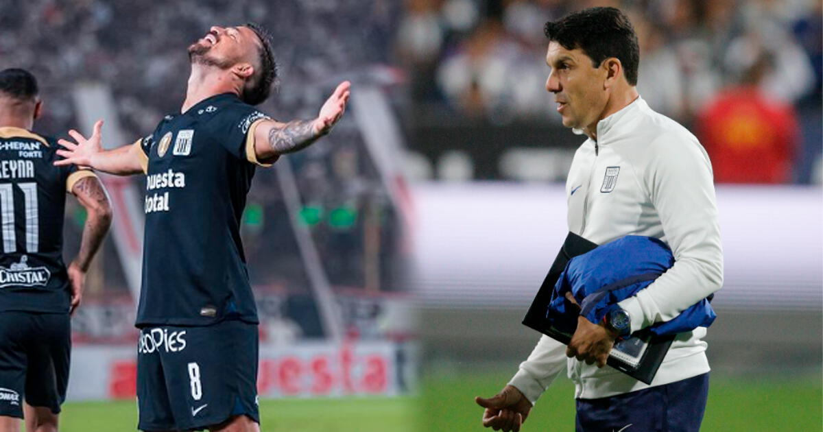 Larriera y su emotivo gesto con Gabriel Costa luego del gol del empate ante Universitario