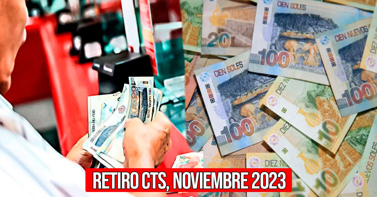 ¿Cuál es la fecha límite para retirar el 100% de la CTS de noviembre?