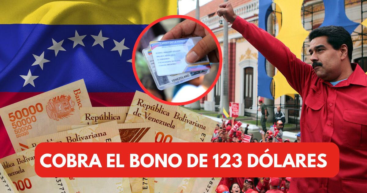 Bono de 123 dólares: COBRA HOY el nuevo subsidio de Venezuela