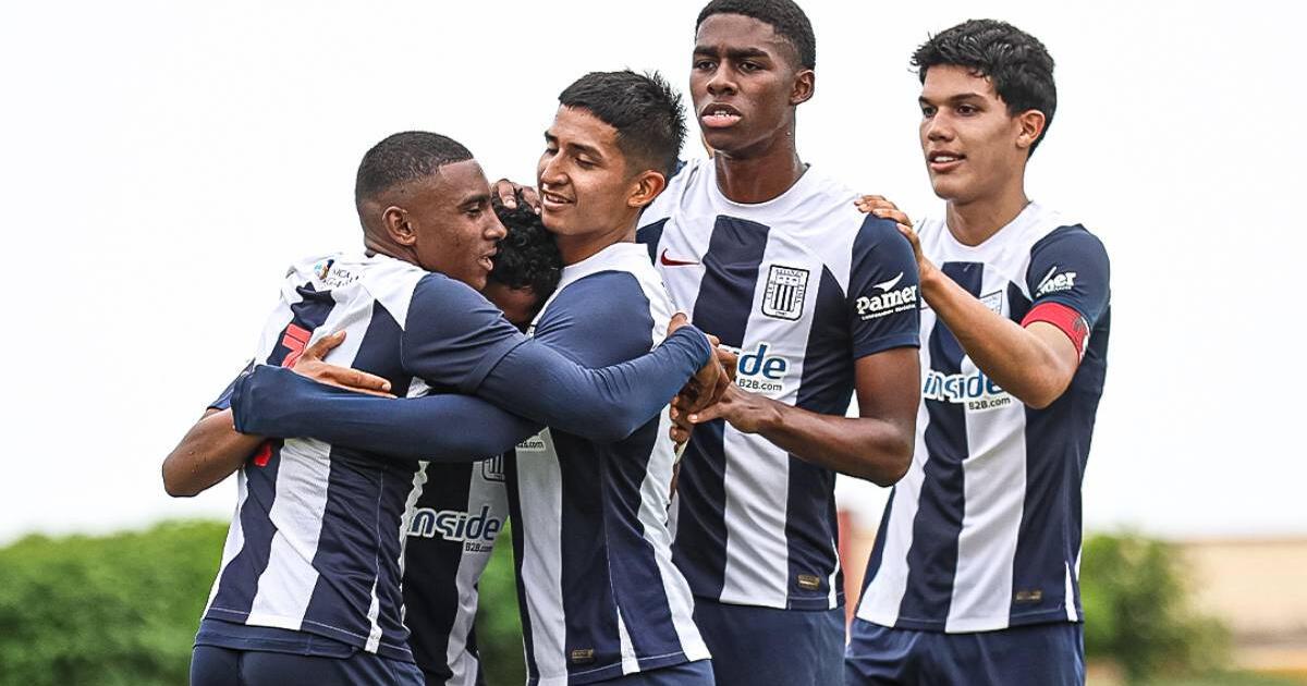 Alianza Lima calienta final de la Liga 1 goleando 5-1 a Universitario en divisiones menores