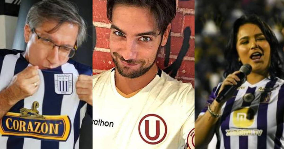 Alianza vs Universitario: ¿de qué equipos son hinchas los personajes más famosos del Perú?