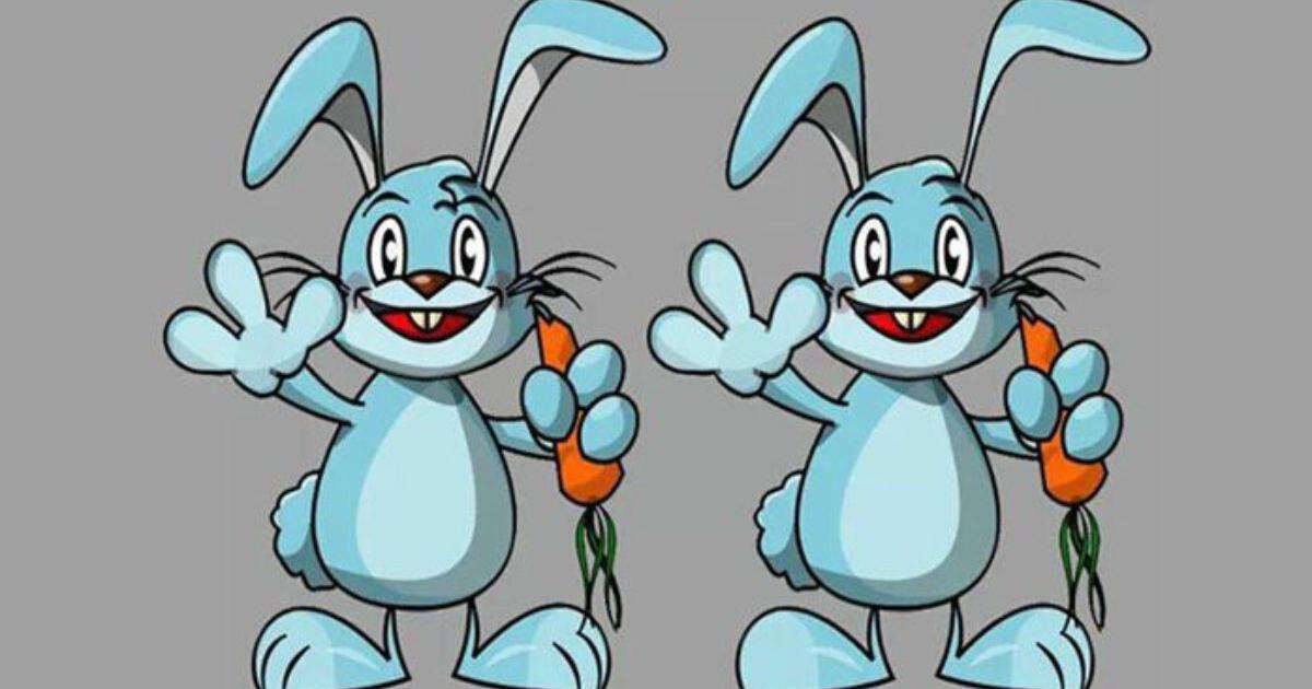 Desafío del Día: encuentra las 4 diferencias entre los conejos y despierta tu mente