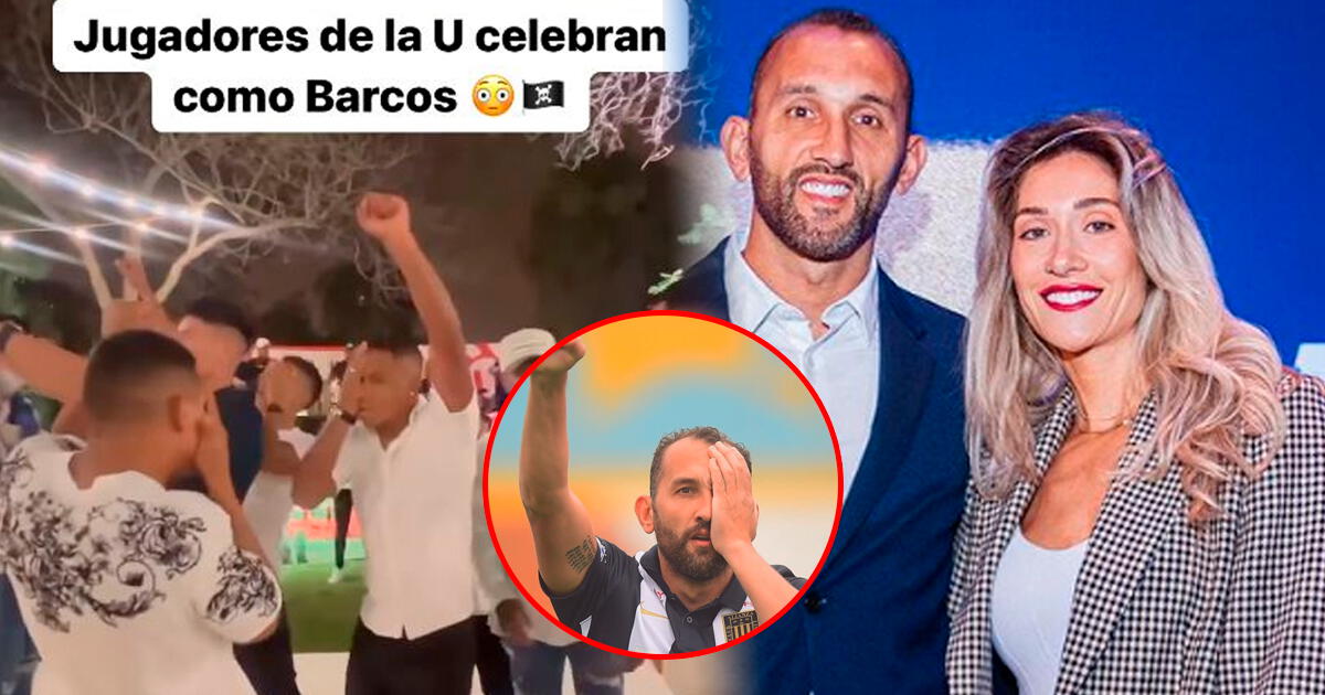 Giuli Cunha y sus picantes frases por baile de jugadores de la 'U' imitando a Barcos: 